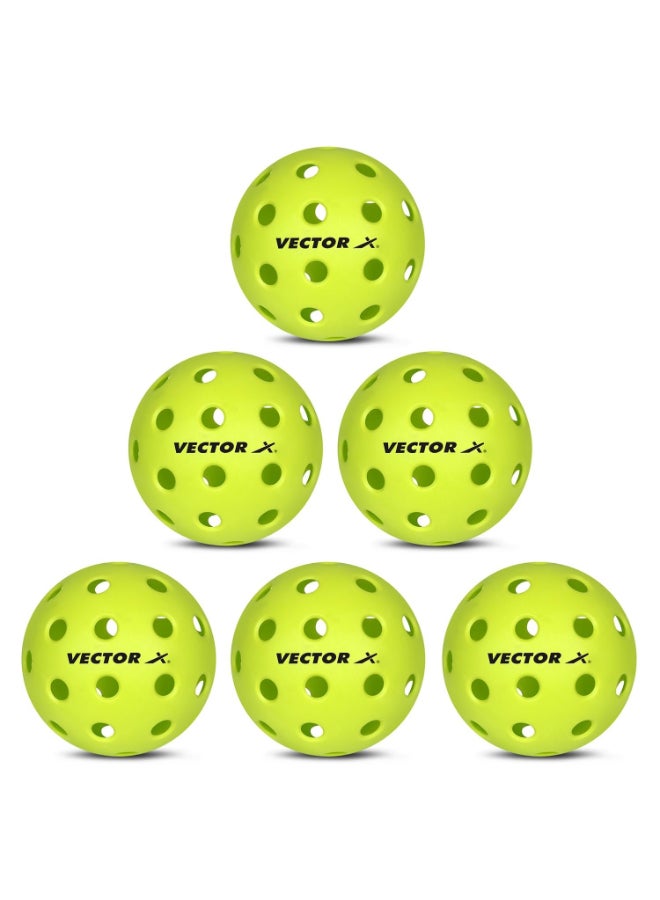 Vector X Pickle Ball (Pack of 6) - 26-Hole - Image 5